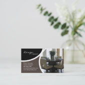 311インテリア・デザインの足場のモダンな名刺 名刺 (スタンド正面)