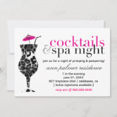 311カクテル&スパ 招待状 (正面)