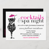 311カクテル&スパ 招待状 (正面/裏面)