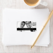 311カスタマイズ可能なモダン新しい住所 シール (インサイチュ)