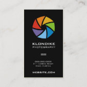 311カメラは|のカラフルを用意します 名刺 (裏面)