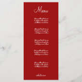 311キャンディザカップケーキかわいこちゃんエスニックレッドブラウン メニュー (裏面)