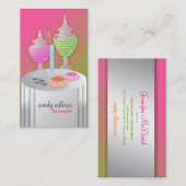 311キャンデーのサービス係のバージョン2棒つきキャンデーは衰退します 名刺 (正面/裏面)