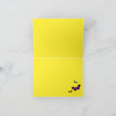 311キャンデーの不思議の国のピンクの菓子16のサンキューカード サンキューカード (内部)