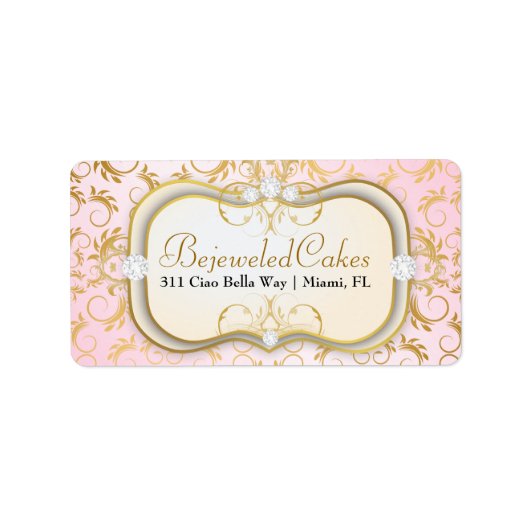 311クリームチャオベラゴールデンディバイニングピンク ラベル (正面)