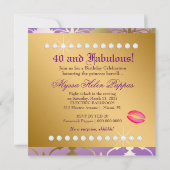 311グラマーな薄紫ダマスクの驚き 招待状 (裏面)