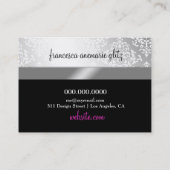 311グリジーシックブティックパープルラディアンス 名刺 (裏面)