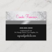 311グリッジーキャンディーピンクテーブル 名刺 (裏面)