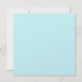 311グリッツィヴィンテージブルーシャンデリアメタリック 招待状 (裏面)