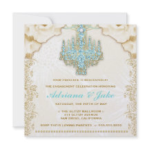 311グリッツィヴィンテージブルーシャンデリアメタリック