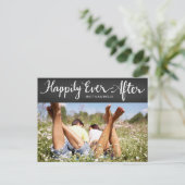 311グレー幸いにもフローラありがとう ポストカード (スタンド正面)