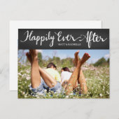 311グレー幸いにもフローラありがとう ポストカード (正面/裏面)