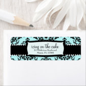 311ケーキのアイシング何か青住所 シール (インサイチュ)