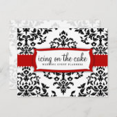 311ケーキへのアイシングさくらんぼつや消し ポストカード (正面/裏面)