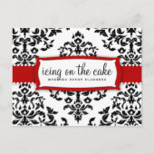 311ケーキへのアイシングさくらんぼつや消し ポストカード (正面)