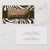 311サシースイーツゼブラ 名刺 (正面/裏面)