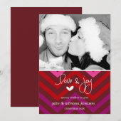 311シメリーェブロンホリデーフォトカード シーズンカード (正面/裏面)