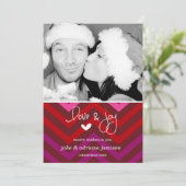 311シメリーェブロンホリデーフォトカード シーズンカード (スタンド正面)