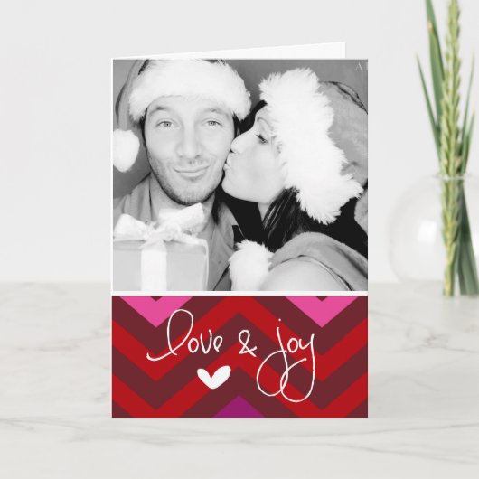 311シメリーェブロンホリデーフォトカード シーズンカード (正面)