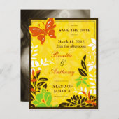 311ジャマイカガーデン日付を保存 案内ポストカード (正面/裏面)