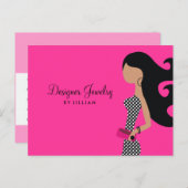 311ジュエリーのパーティーの郵便はがき インビテーションポストカード (正面/裏面)