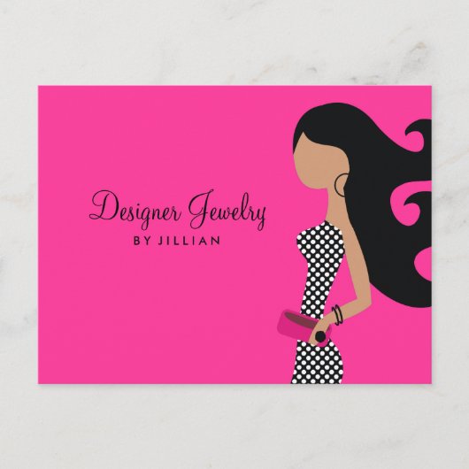 311ジュエリーのパーティーの郵便はがき インビテーションポストカード (正面)