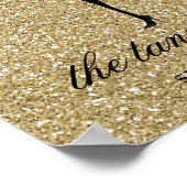 311スプレータンファッショニスタポスターフェイクグリッター ポスター (角)