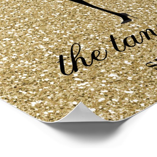 311スプレータンファッショニスタポスターフェイクグリッター ポスター (角)