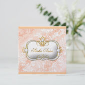 311チャオベラ「桃とクリーム」ヴィンテージチック 招待状 (スタンド正面)