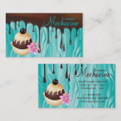 311チョコレートベーカリーカップケーキ 名刺 (正面/裏面)