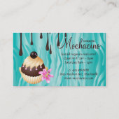 311チョコレートベーカリーカップケーキ 名刺 (裏面)