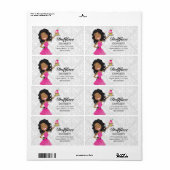 311ドルフェイスデザート熱いピンクエボニーダマスク ラベル (フルシート)