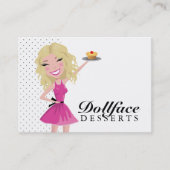 311ドールフェイスデザーツブロンディレモンタルトビジネス 名刺 (正面)