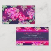 311ネオン白熱破裂音のフィズのClink 名刺 (正面/裏面)