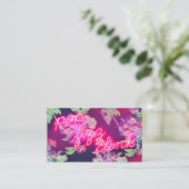 311ネオン白熱破裂音のフィズのClink 名刺 (スタンド正面)