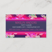 311ネオン白熱破裂音のフィズのClink 名刺 (裏面)