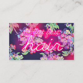 311ネオン白熱Okしかし毛 名刺