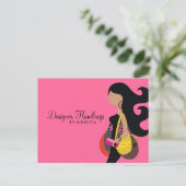 311ハンドバッグのパーティーの郵便はがき インビテーションポストカード (スタンド正面)