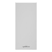 311パーセファッショニスタスグレー ラックカード (裏面)