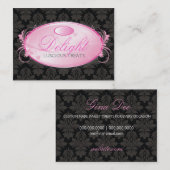 311ピンクの歓喜 名刺 (正面/裏面)