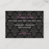 311ピンクの歓喜 名刺 (裏面)