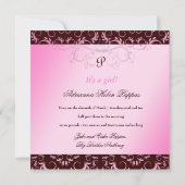 311ピンクチョコレート占えば 招待状 (裏面)