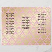 311ピンクプラッタ金ゴールドダマスクカタログ (裏面)