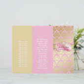 311ピンクプラッタ金ゴールドダマスク (スタンド正面)