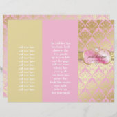 311ピンクプラッタ金ゴールドダマスク (正面/裏面)