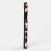 311ピンク及びブラウンの馬のプリント Case-Mate iPhoneケース (裏面/右)