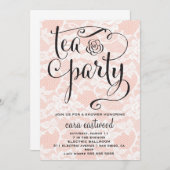 311ピーチティーパーティの招待状 招待状 (正面/裏面)