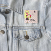 311ブライダルのパーティーPINの交換可能な毛 缶バッジ (インサイチュ)