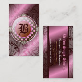 311ブラウンの砂糖の菓子 名刺 (正面/裏面)