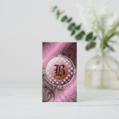 311ブラウンの砂糖の菓子 名刺 (スタンド正面)